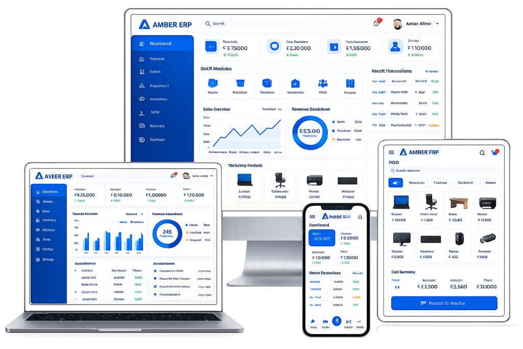 See How Amber ERP Software Fits Your Workflow